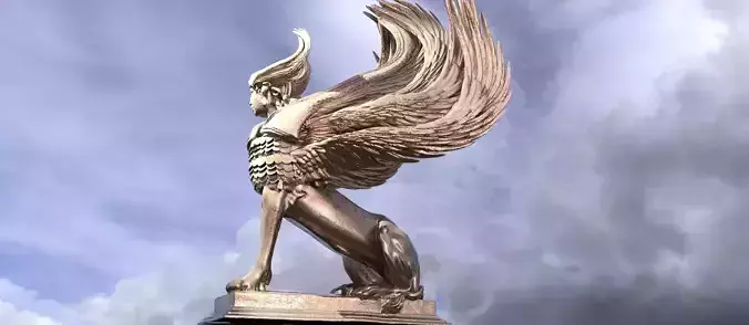 Giza Sphinx Grand crown