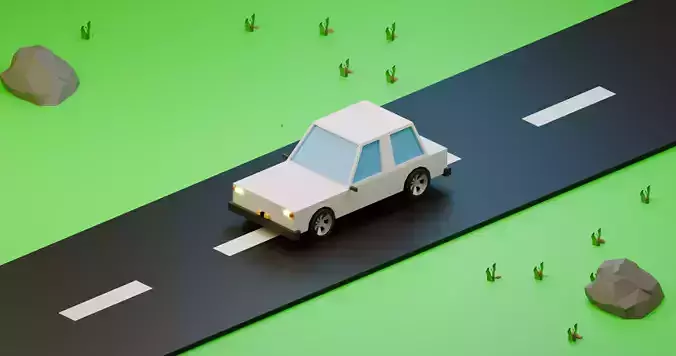 Low Poly Car