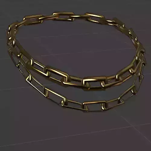 double chain necklace