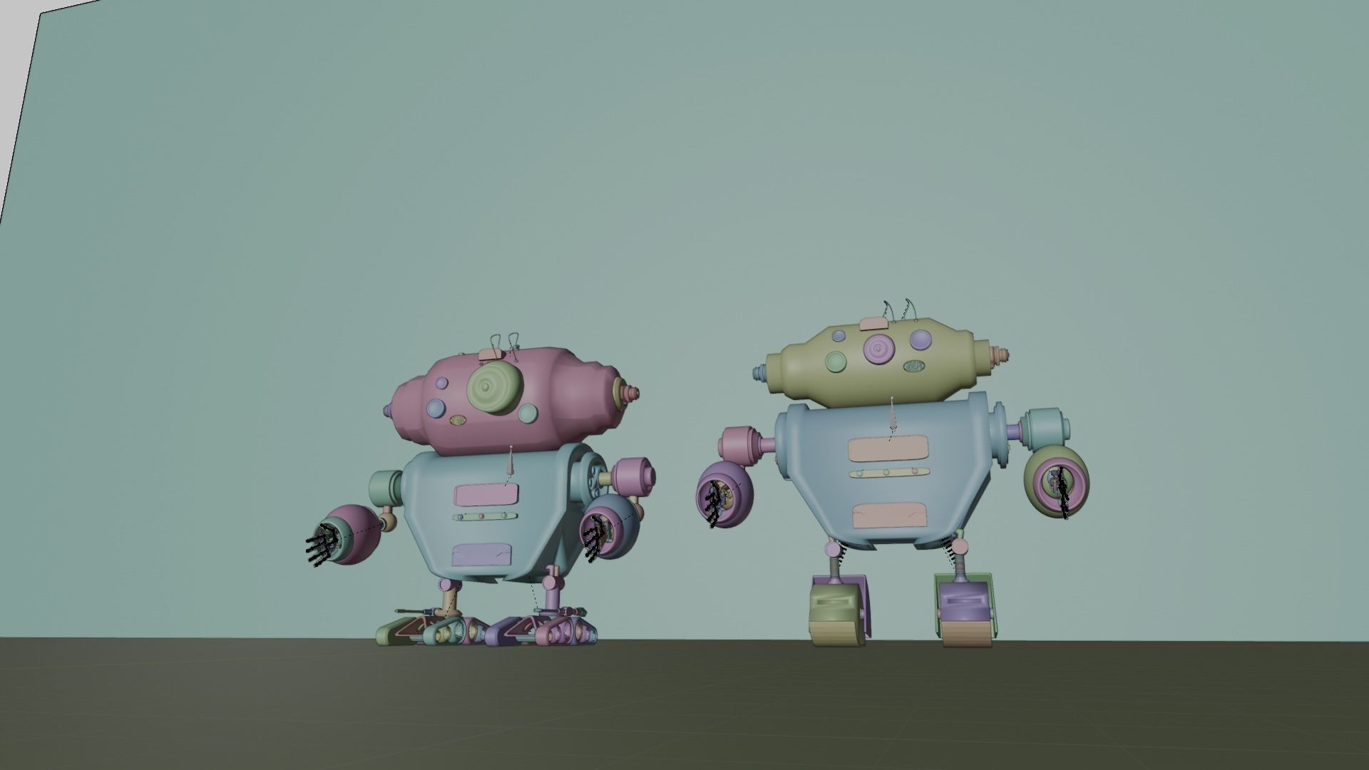 Cute Camera Bot  Click  And Switch 3D model_7