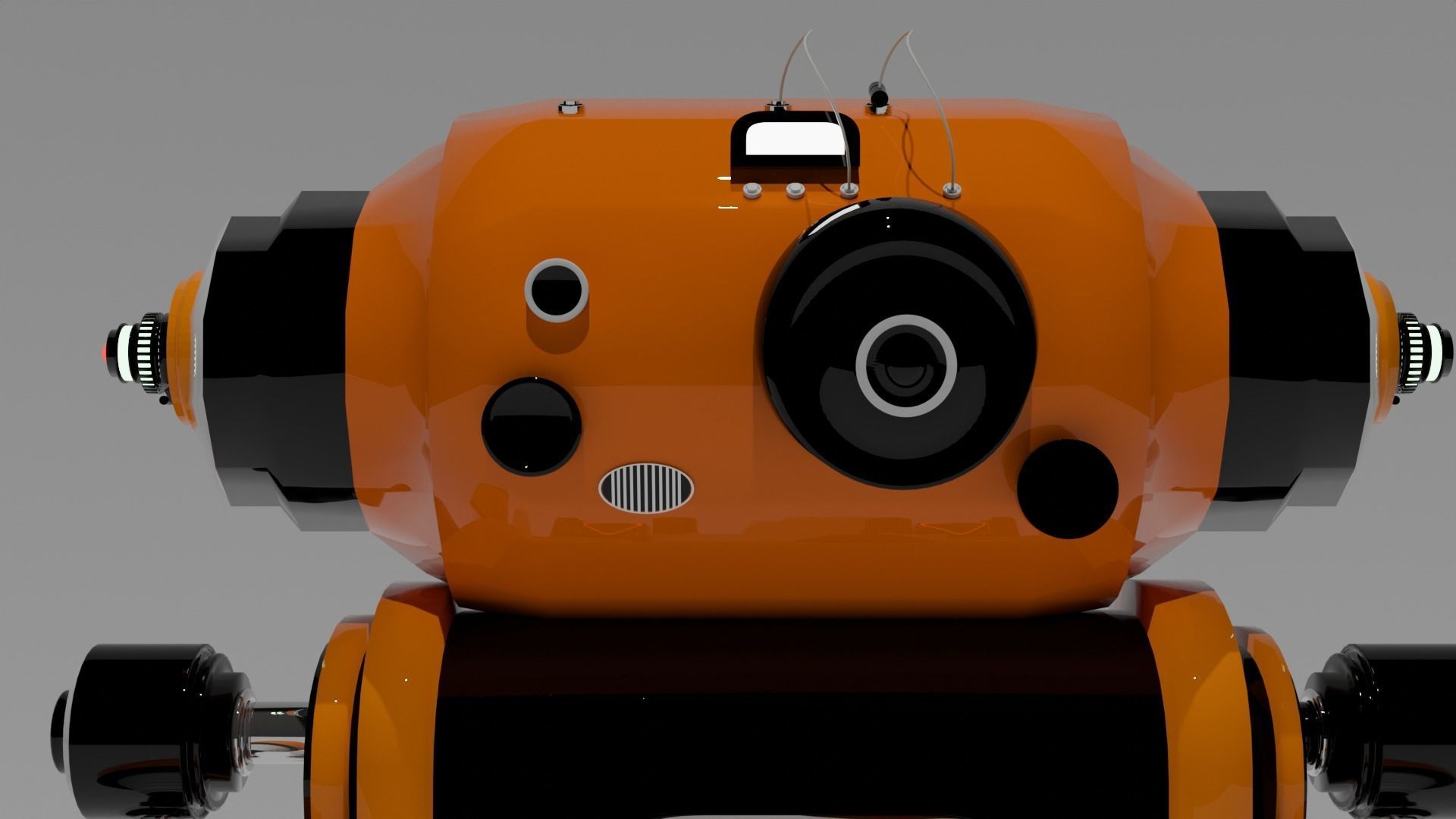 Cute Camera Bot  Click  And Switch 3D model_2