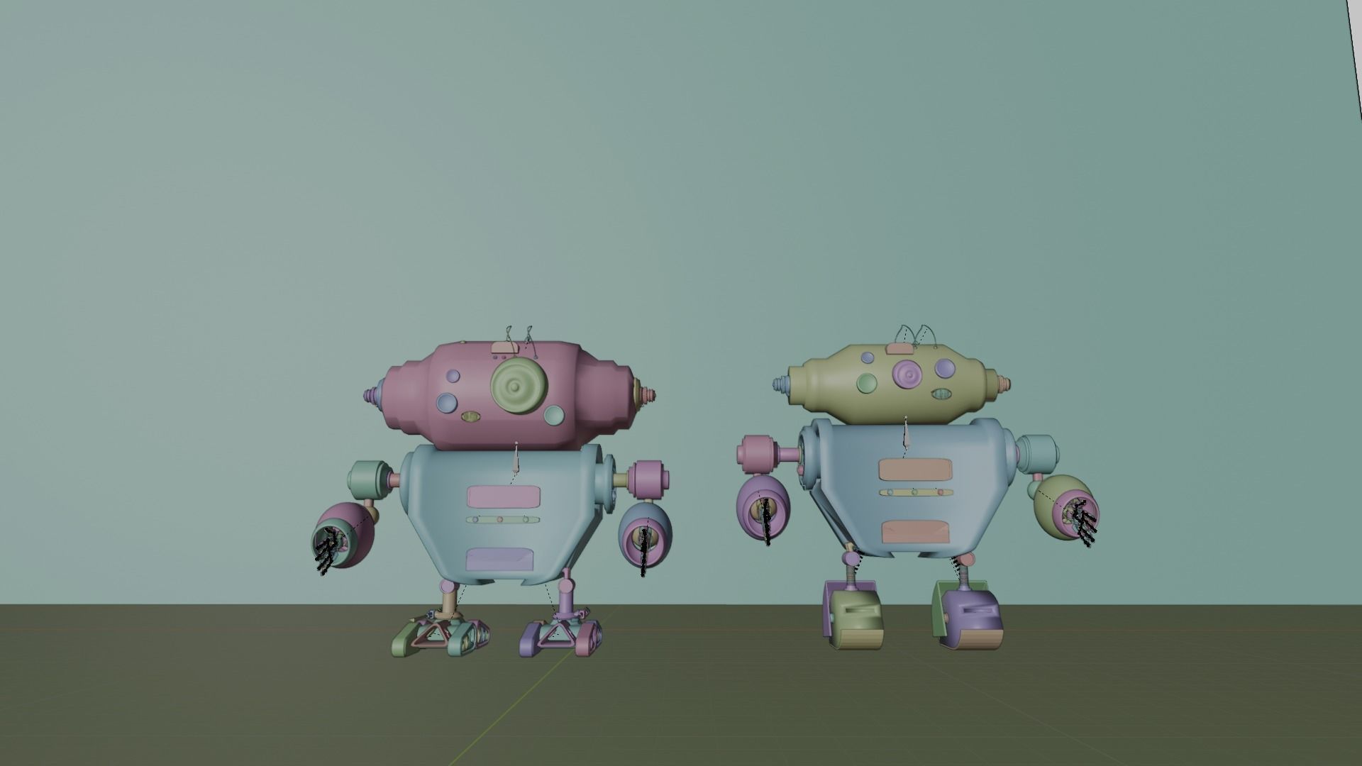 Cute Camera Bot  Click  And Switch 3D model_6