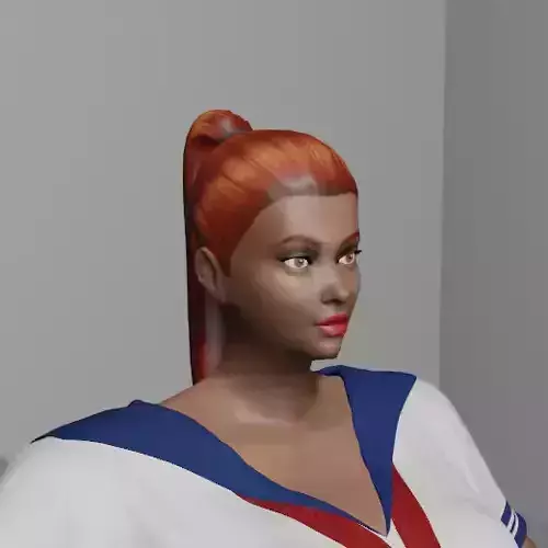 Mafti thicc Schoolgirl Free 3D model