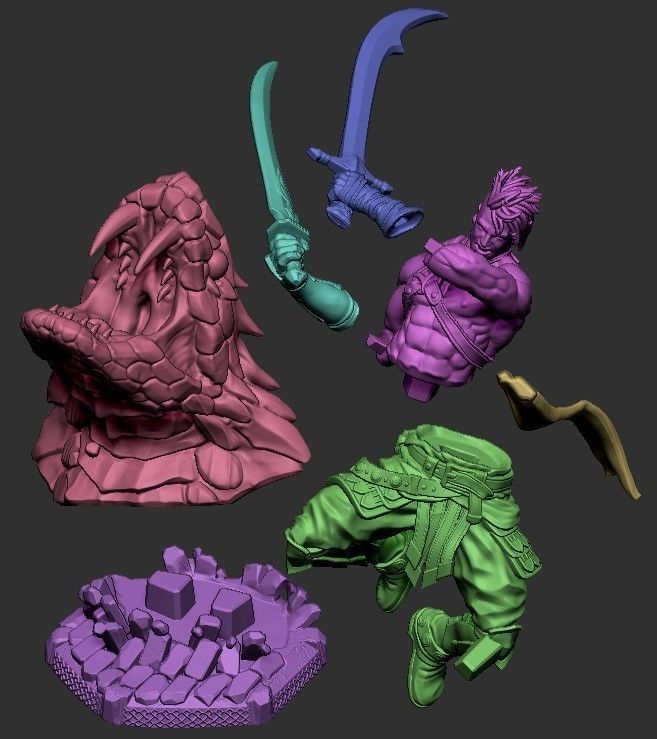 SARGON - PRINCE OF PERSIA 3D print model_3