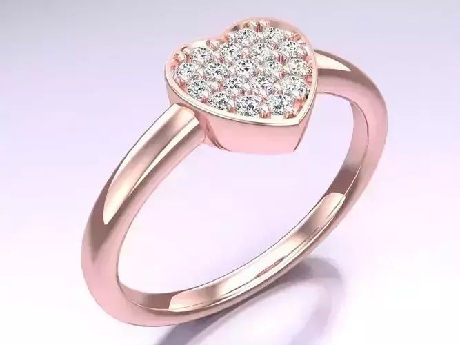 Heart Ring - Womens Rings - N192015