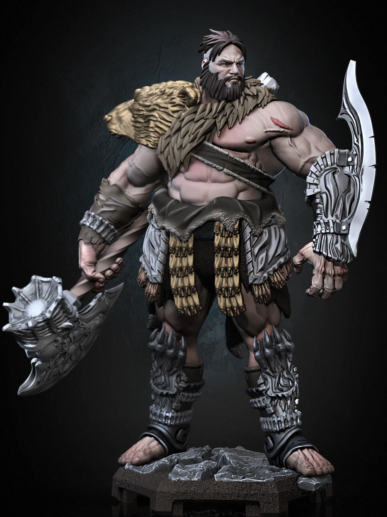 VIOLENT NAIH - GUMBEAR SET 3D print model_12