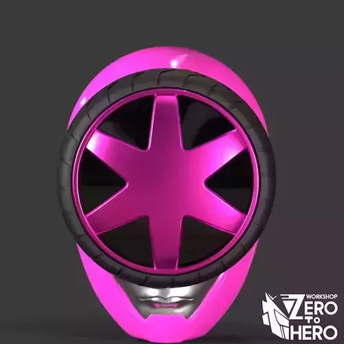 Super sentai Boonboomger Pink Ranger Helmet
