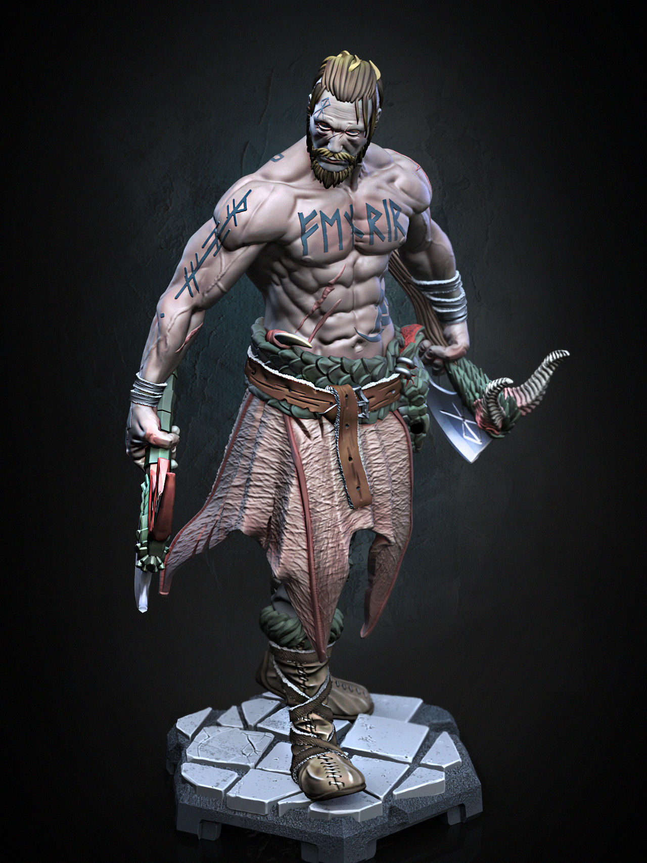 ULFR THE NORSEMAN  3D print model_15