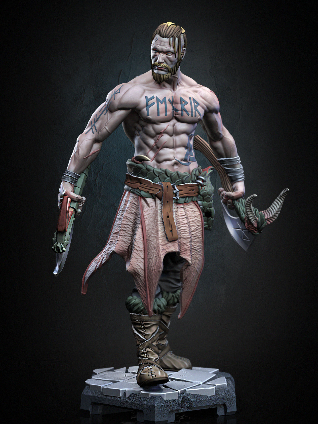 ULFR THE NORSEMAN  3D print model_1