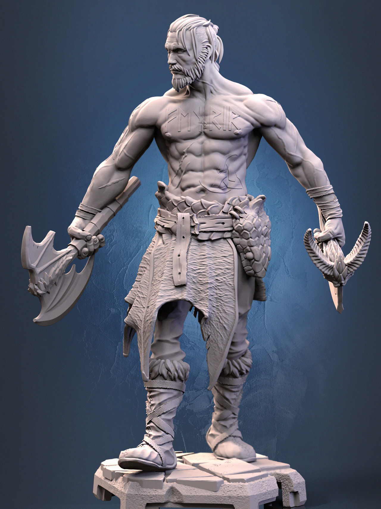 ULFR THE NORSEMAN  3D print model_12