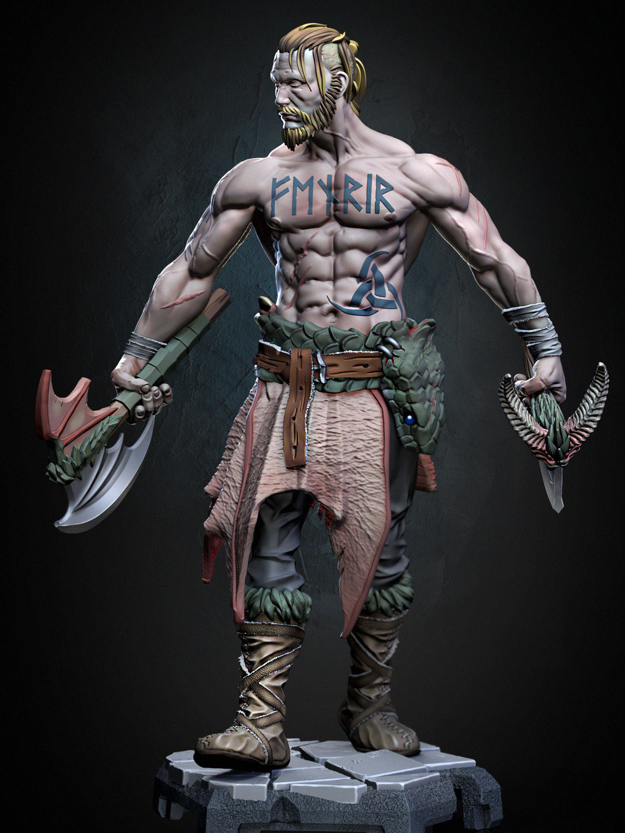 ULFR THE NORSEMAN  3D print model_5