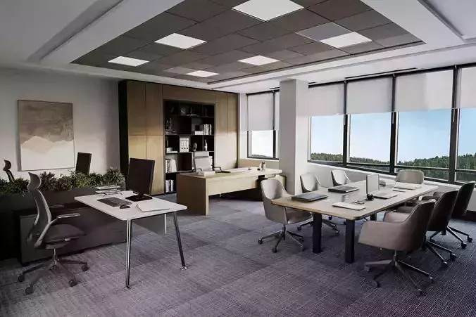 Best Small Office Room - Interior Designed