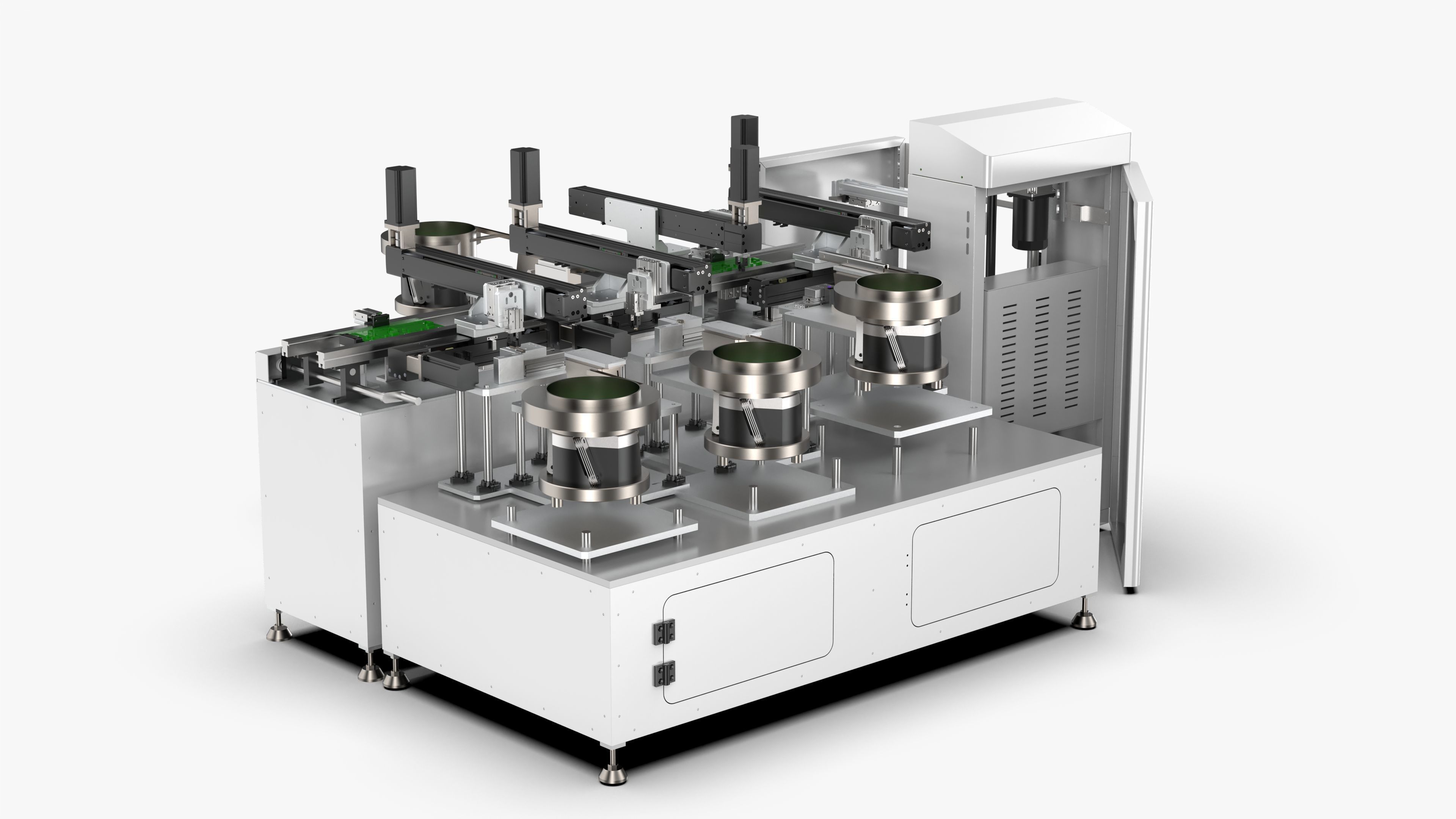 Automatic Substrate Plug-in Production Line 3D model_1