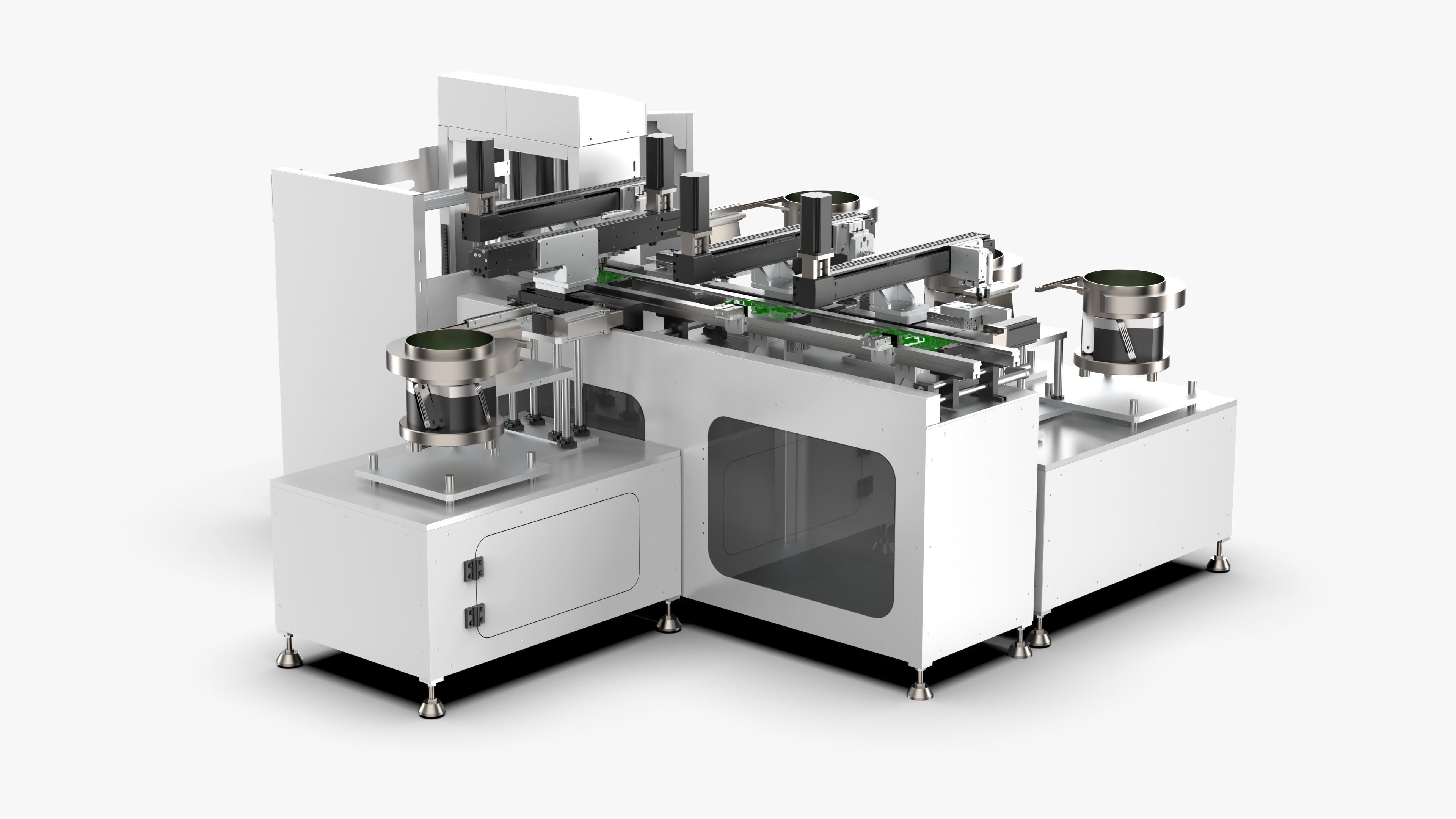 Automatic Substrate Plug-in Production Line 3D model_2