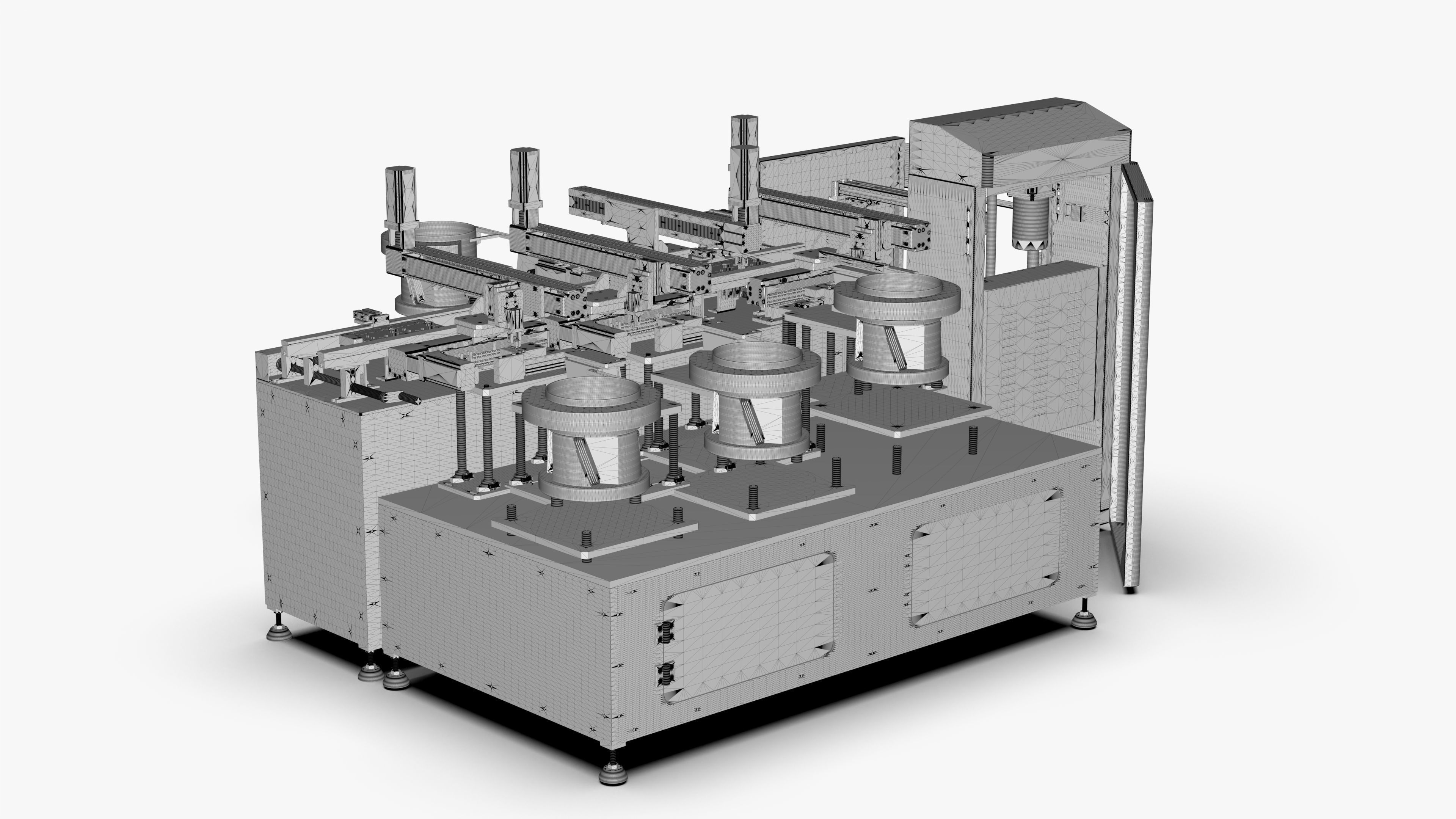 Automatic Substrate Plug-in Production Line 3D model_19