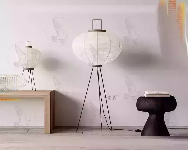 Modern chandelier combination 3D model download 3D model