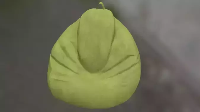 Bean Bag Low Poly