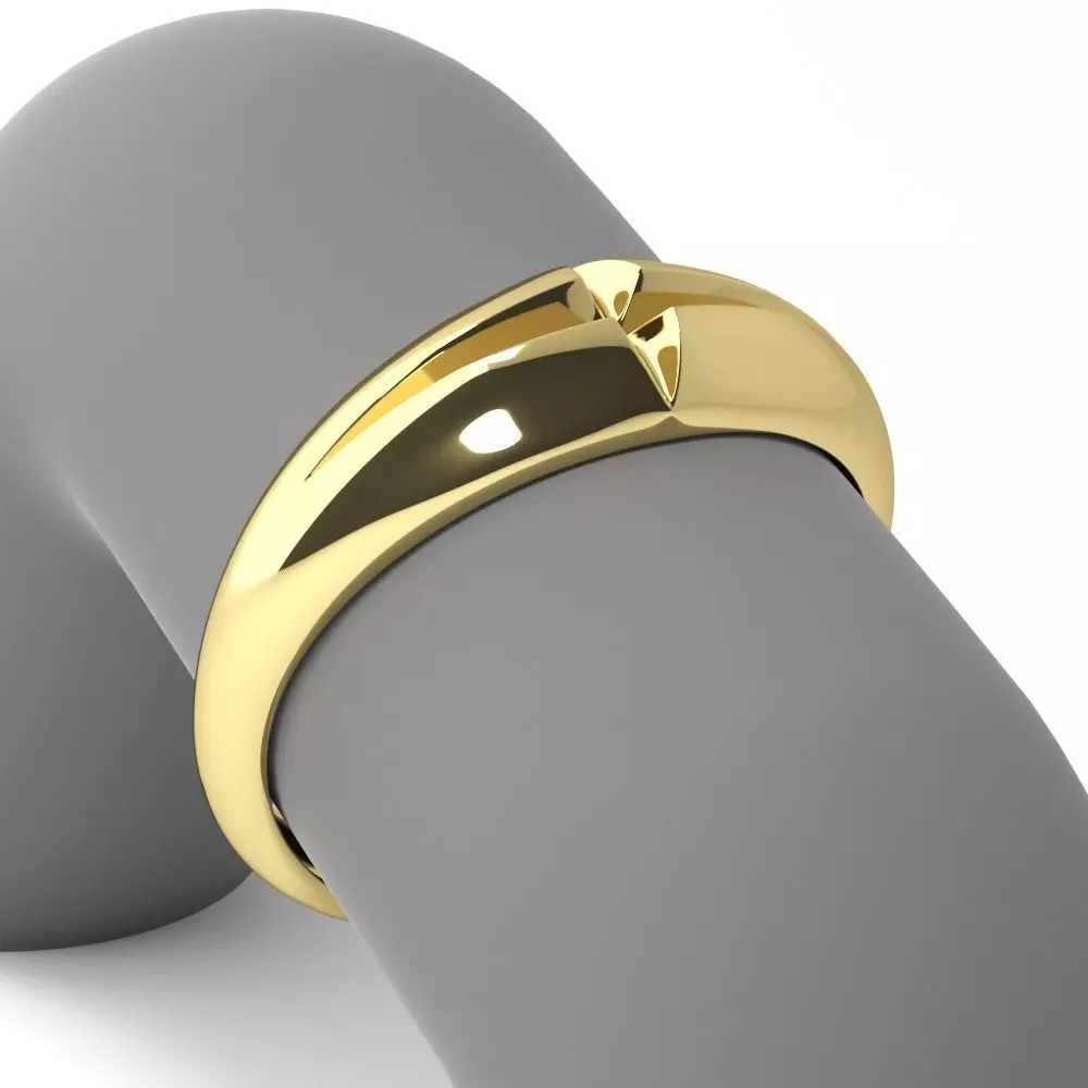Star ring 3D print model