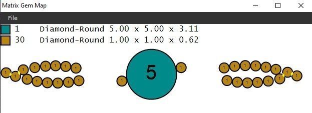 4 Prong Entwined Engagement Ring  3D print model_1