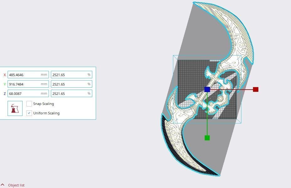 Tyrande Glaive Cosplay 3D Model STL File - World of Warcraft  3D print model_2