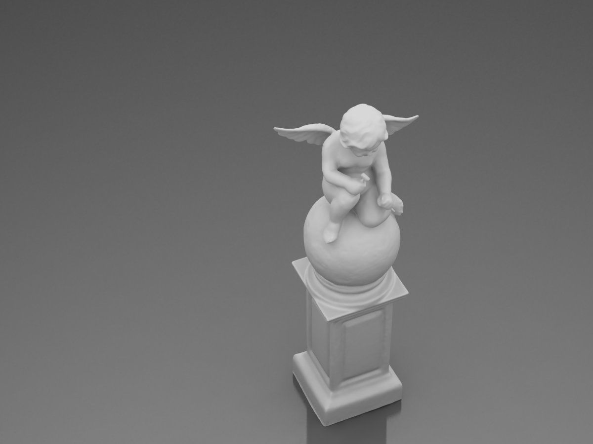 Angel 6 3D print model_3