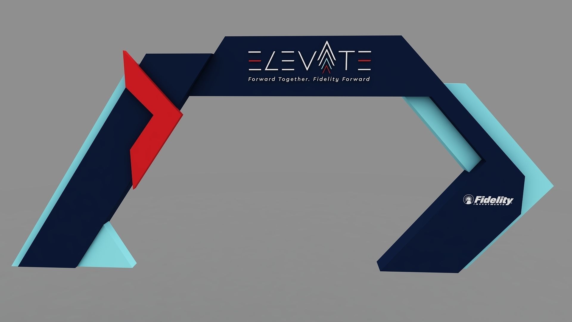 ENTRY ARCH GATE 3D model_1