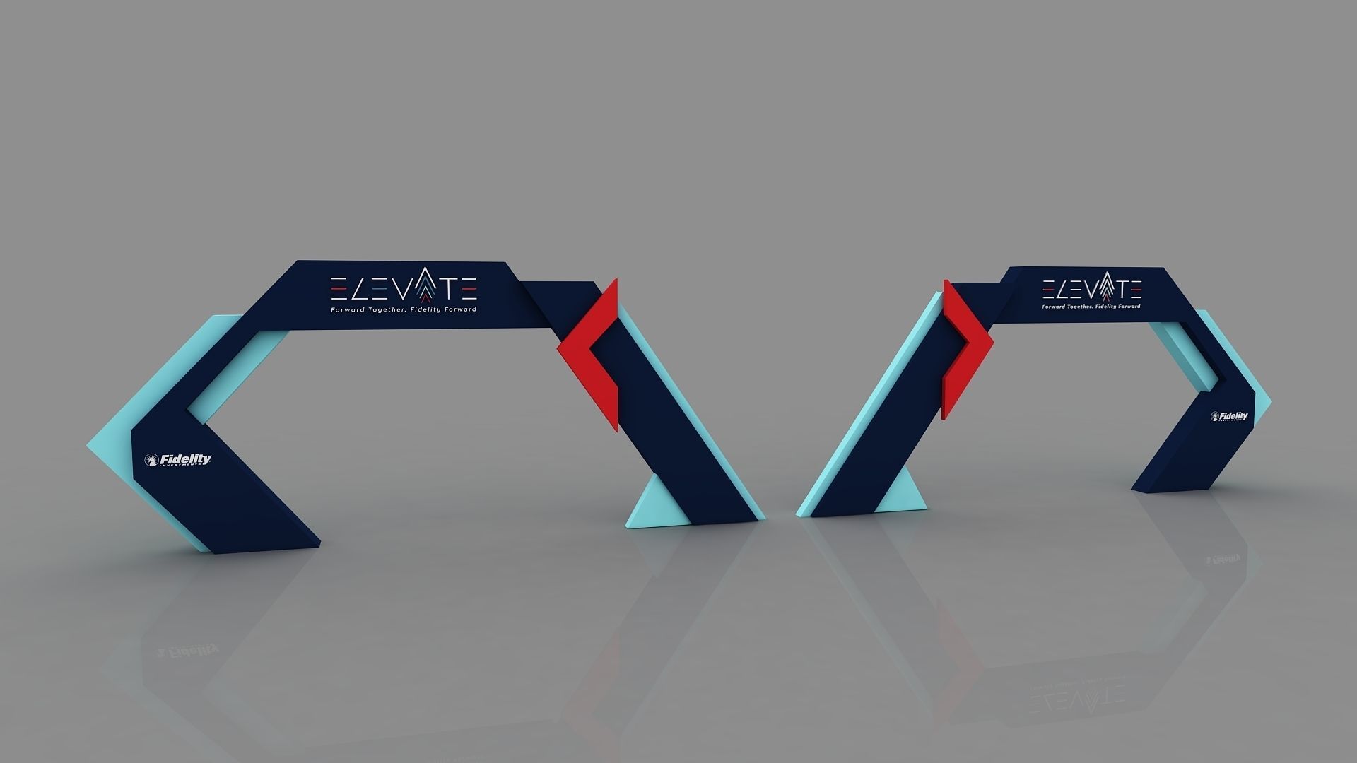 ENTRY ARCH GATE 3D model_8