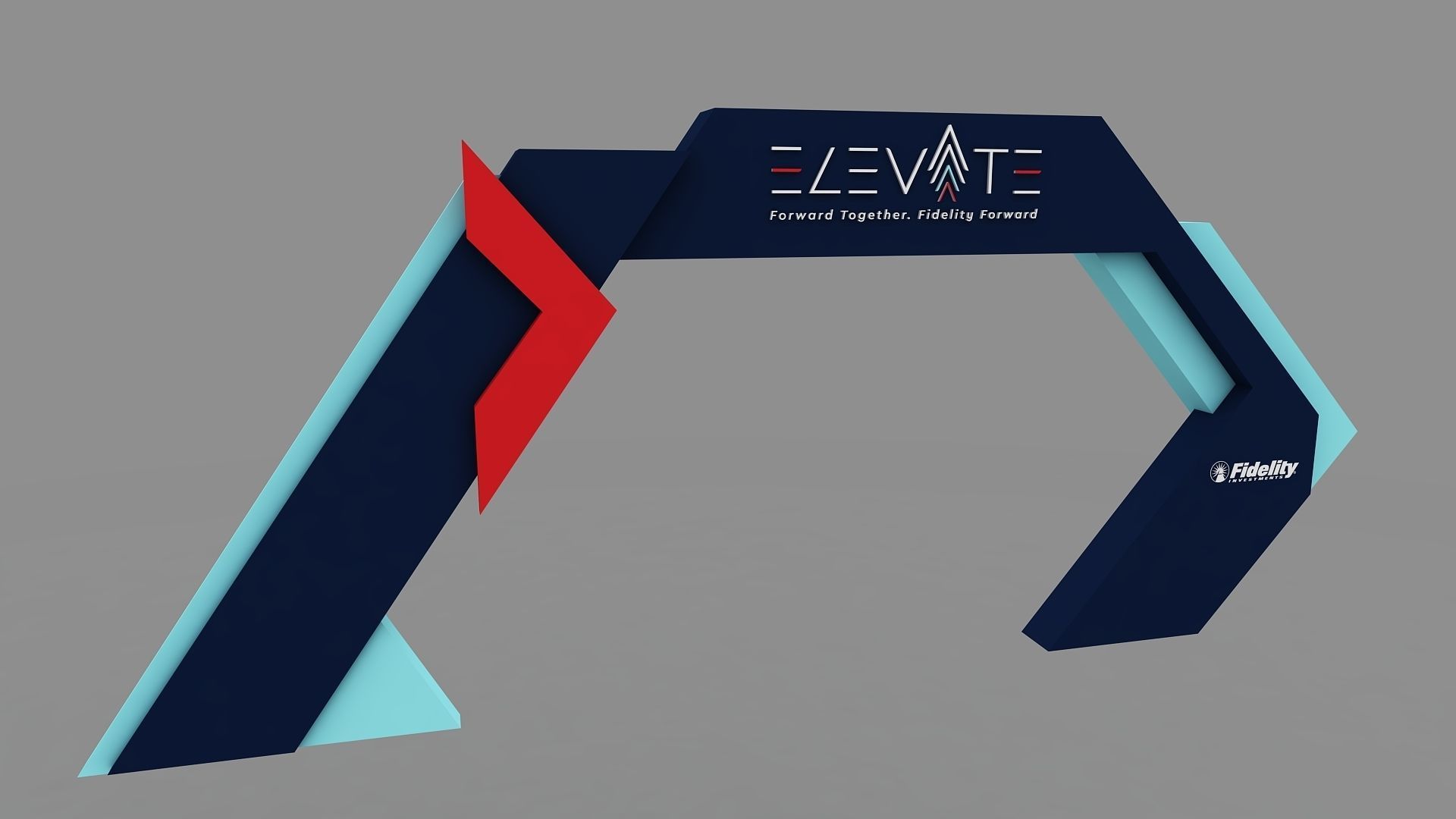 ENTRY ARCH GATE 3D model_10