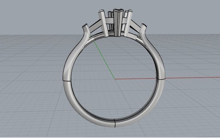 Ring N01850 3D print model_3