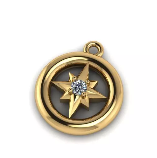 Pendant N01848 3D print model_0