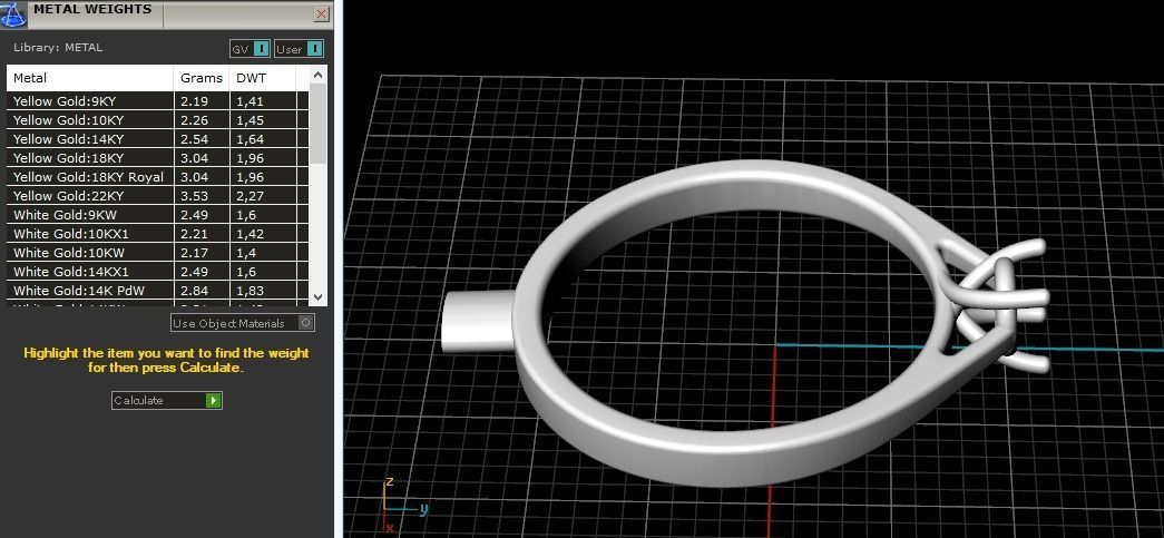 Soliter ring N01837 3D print model_7