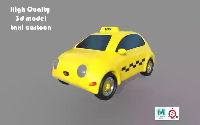 Cartoon Taxi
