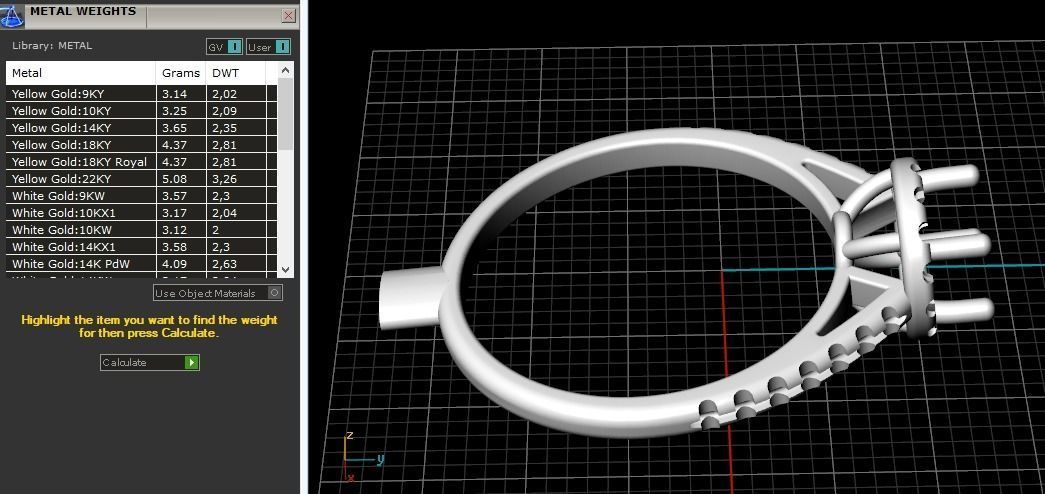Soliter ring N01831 3D print model_8