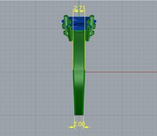 Ring N01830 3D print model_7