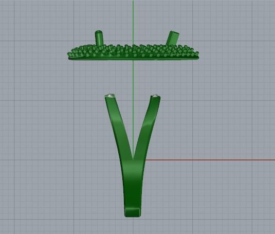 Ring N01824 3D print model_2