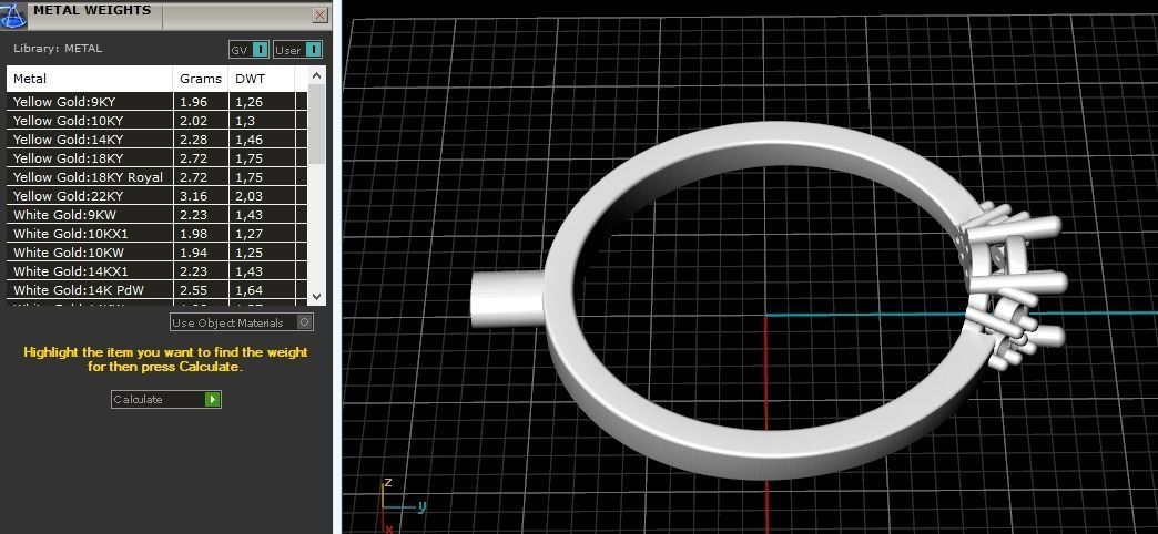 Soliter ring N01822 3D print model_7
