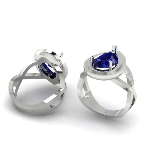 Ring N01819 3D print model_1