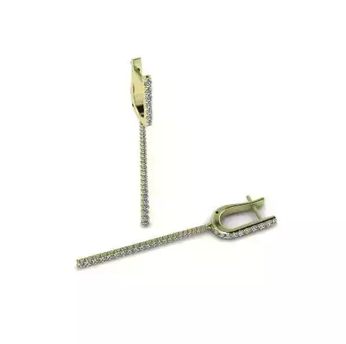 Long earrings N012170