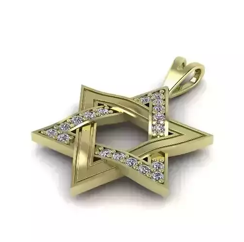 Star of David pendant N012167