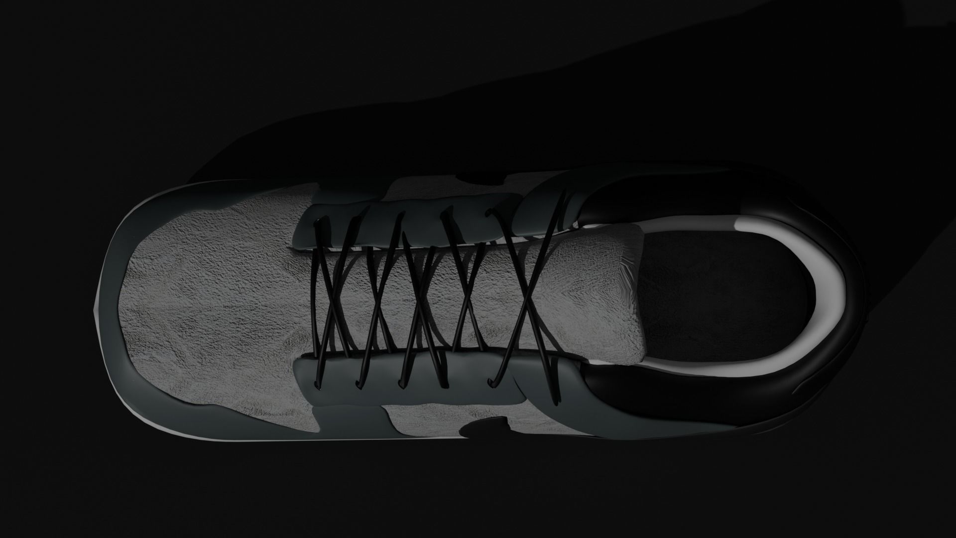 Nike shoes Low-poly 3D model_4