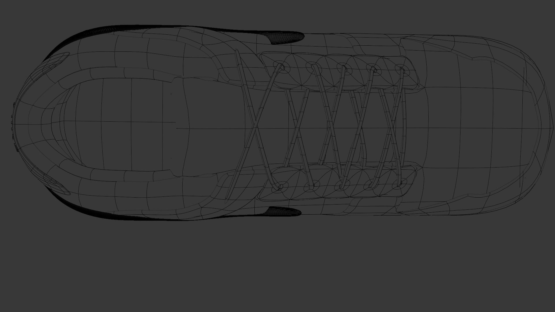 Nike shoes Low-poly 3D model_8