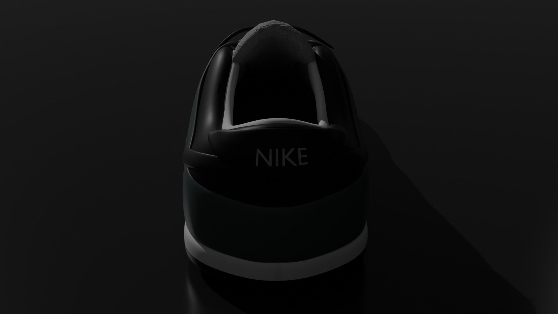Nike shoes Low-poly 3D model_5
