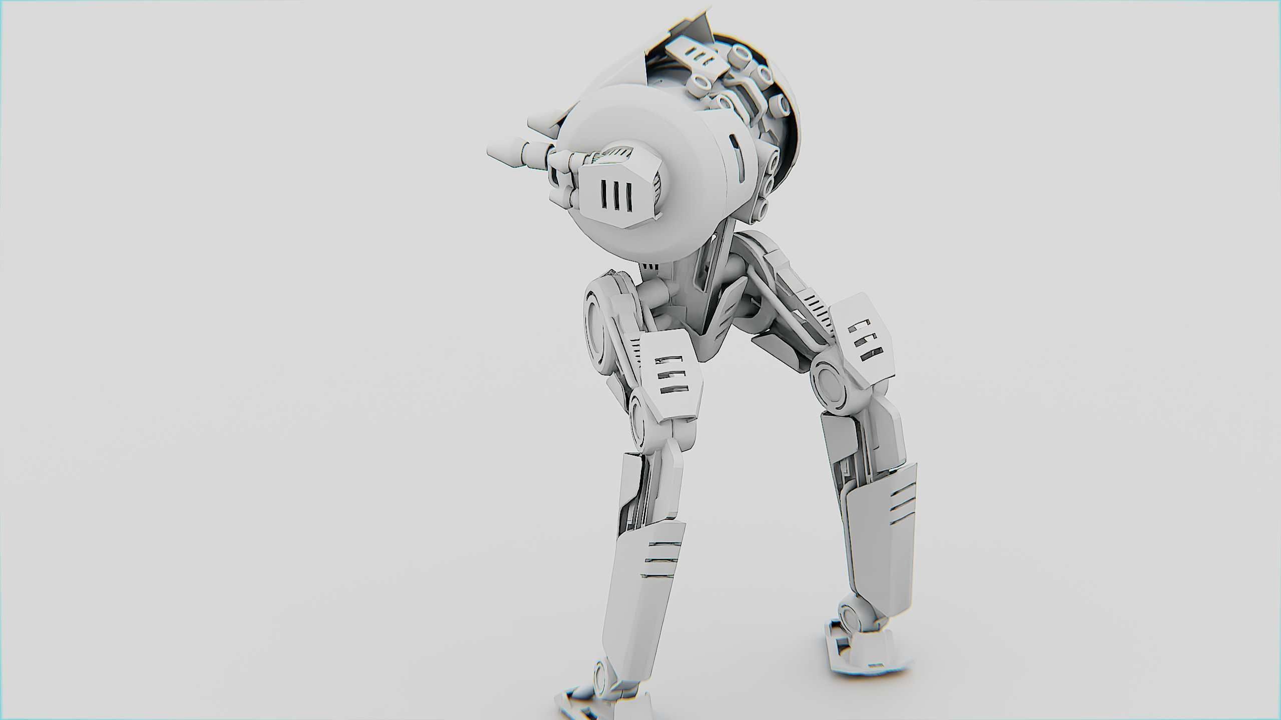 CYCLE WALKER DROID Rigged for Unreal Engine - Unity - MIXAMO  3D model_35