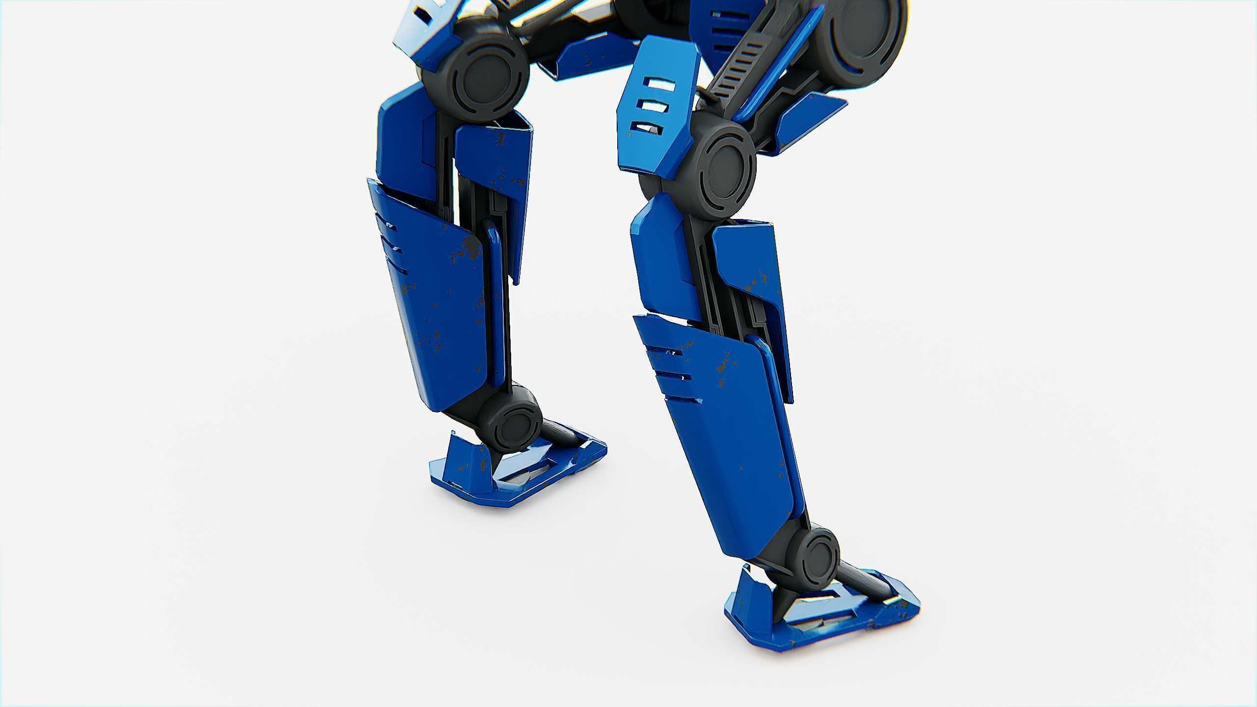 CYCLE WALKER DROID Rigged for Unreal Engine - Unity - MIXAMO  3D model_27