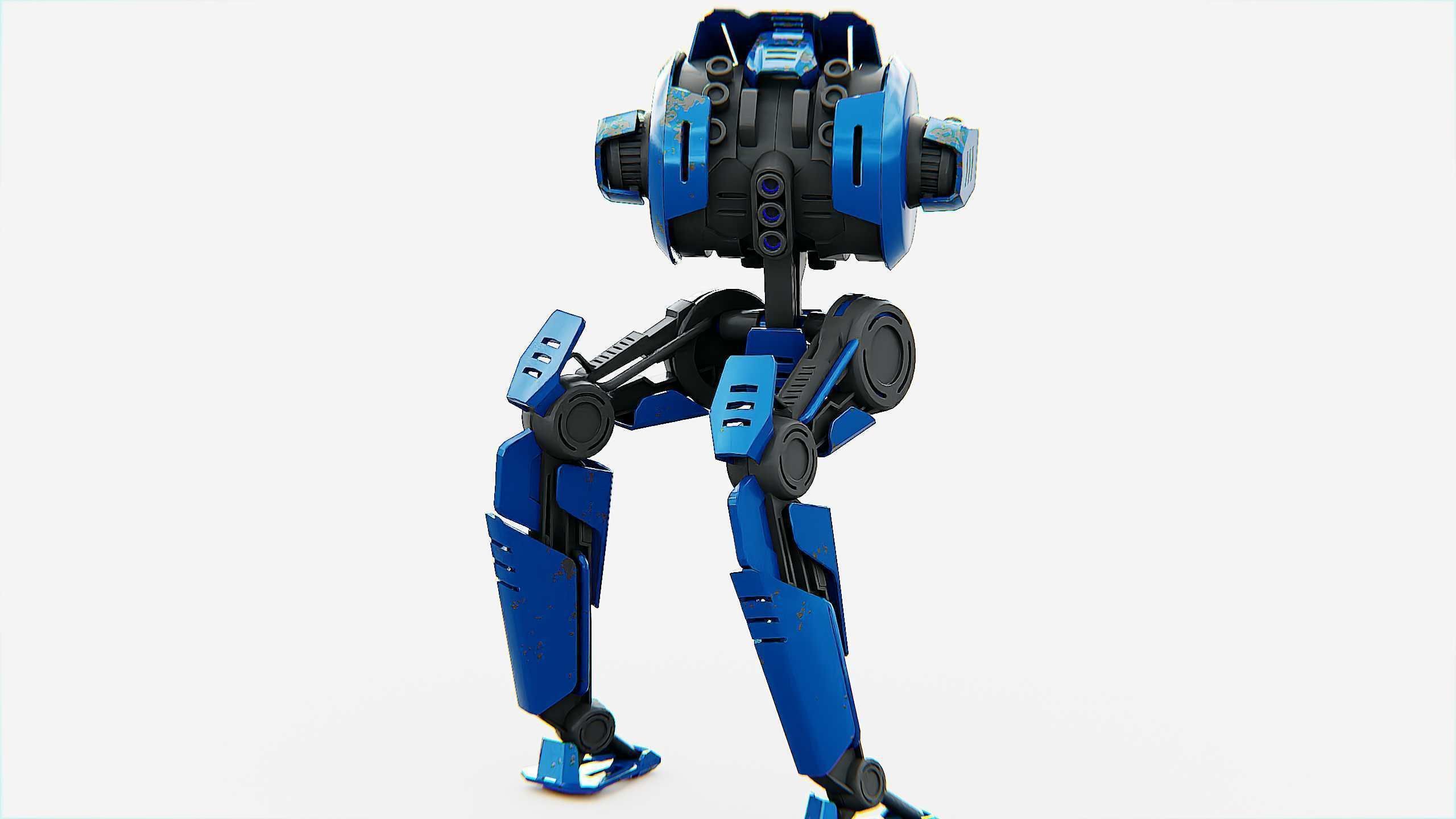 CYCLE WALKER DROID Rigged for Unreal Engine - Unity - MIXAMO  3D model_12