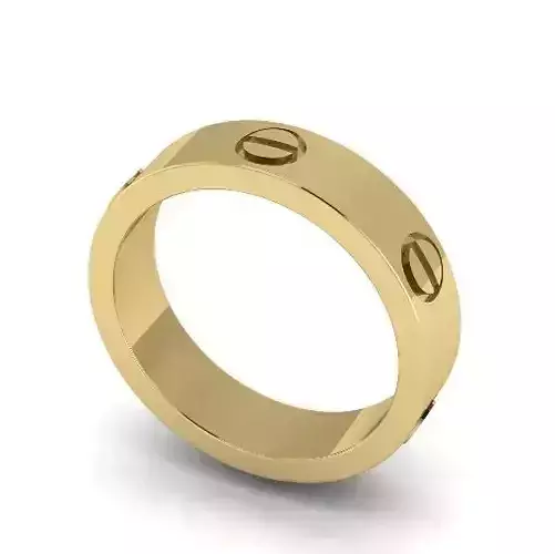 Wedding ring with bolts size 11 N012155