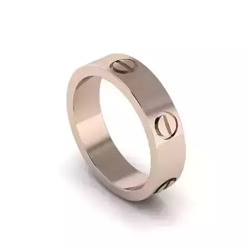 Wedding ring with bolts size 10 N012151