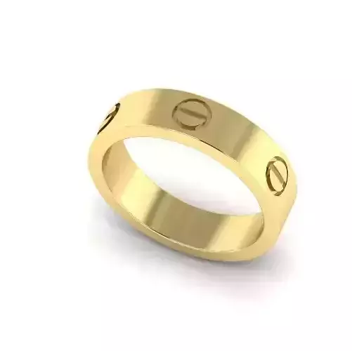 Wedding ring with bolts size 8 N012144