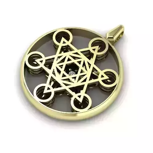 Metatrons cube pendant N012132