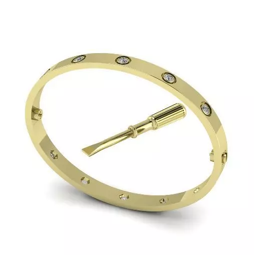 bracelet size18 N012131 3D print model_0